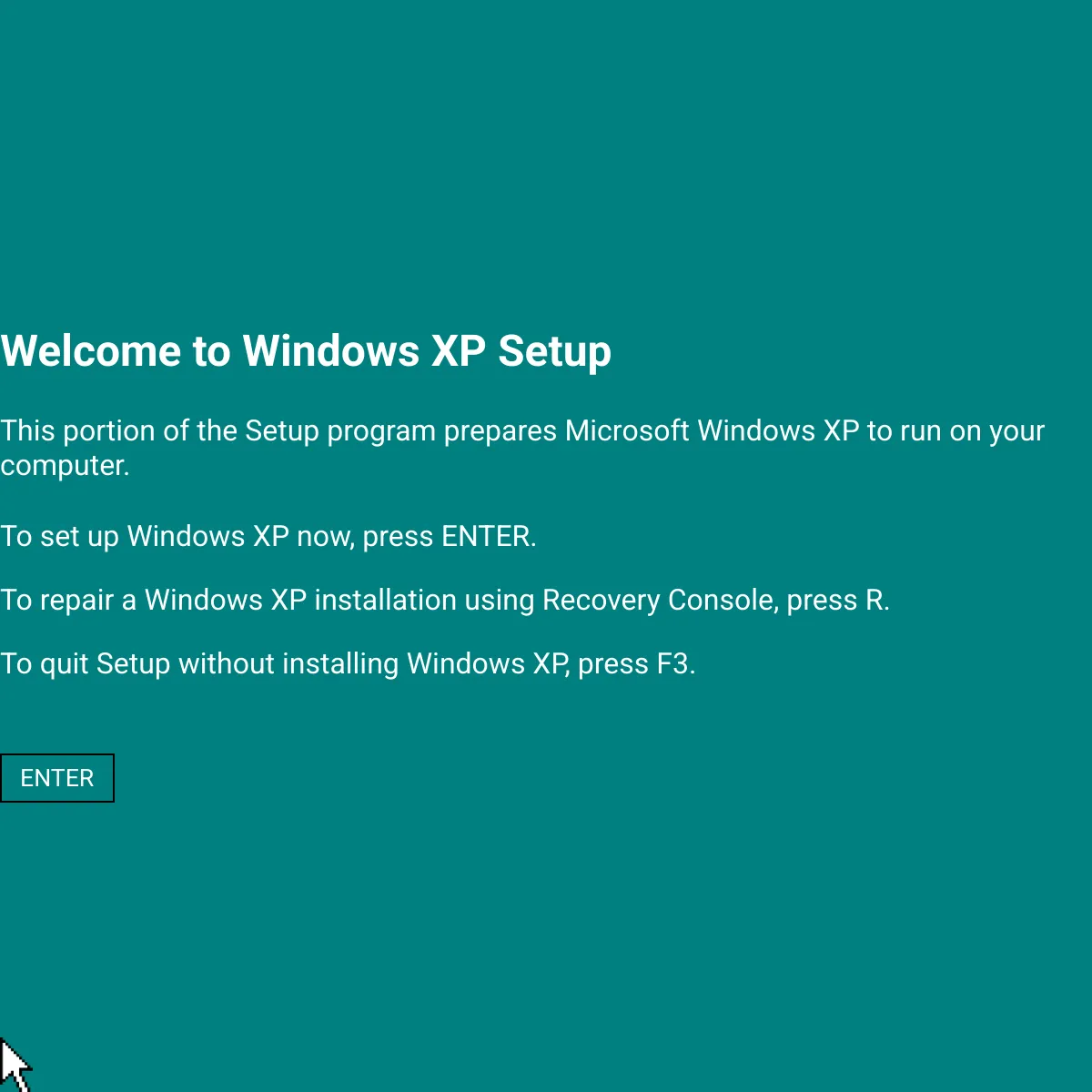 the project is loading