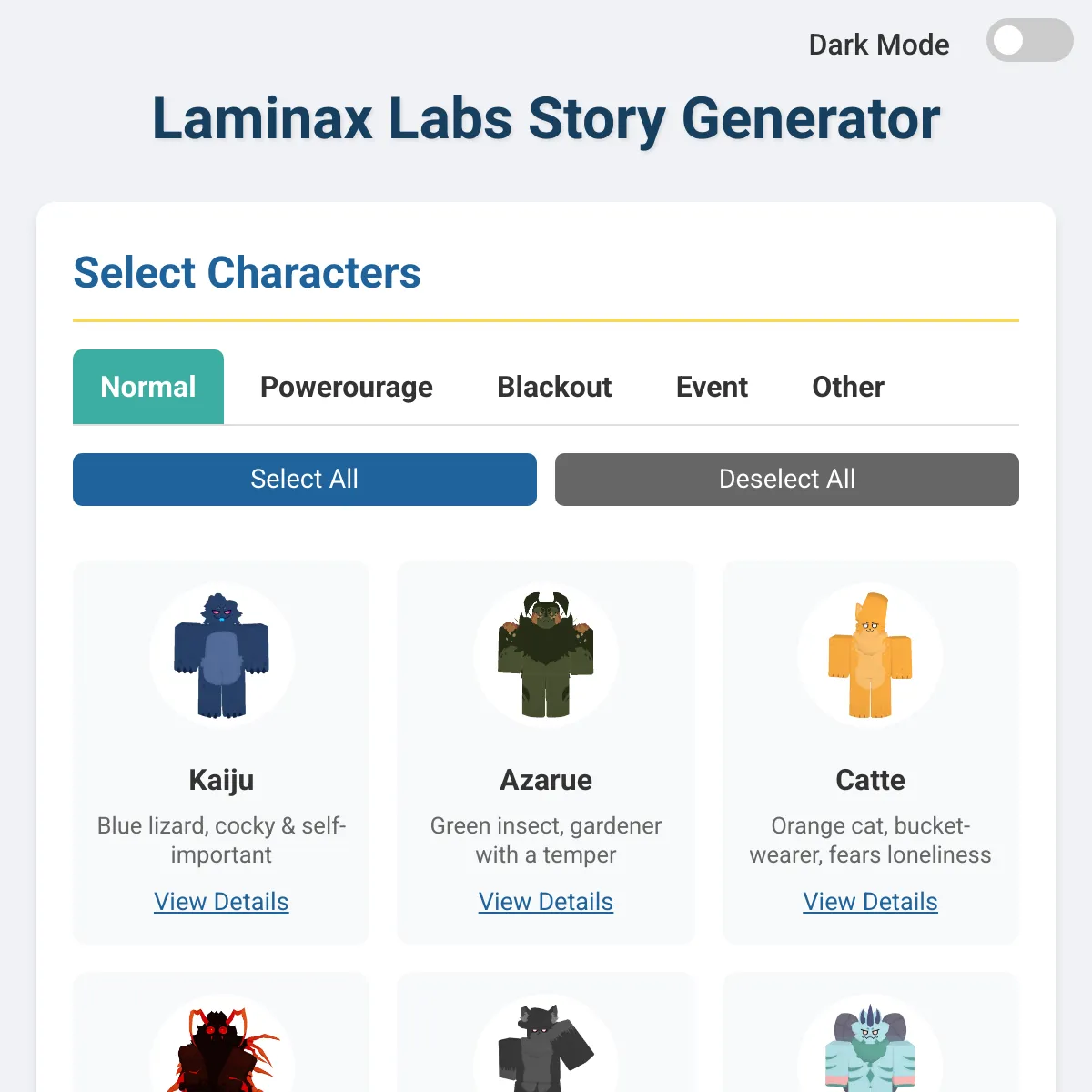 the project is loading