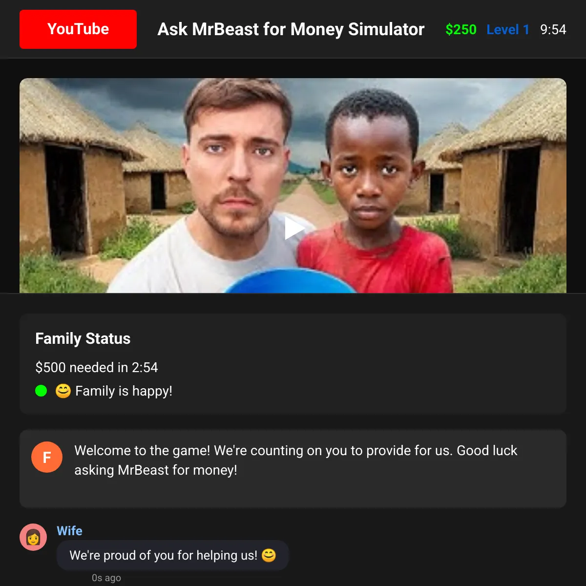 the project is loading