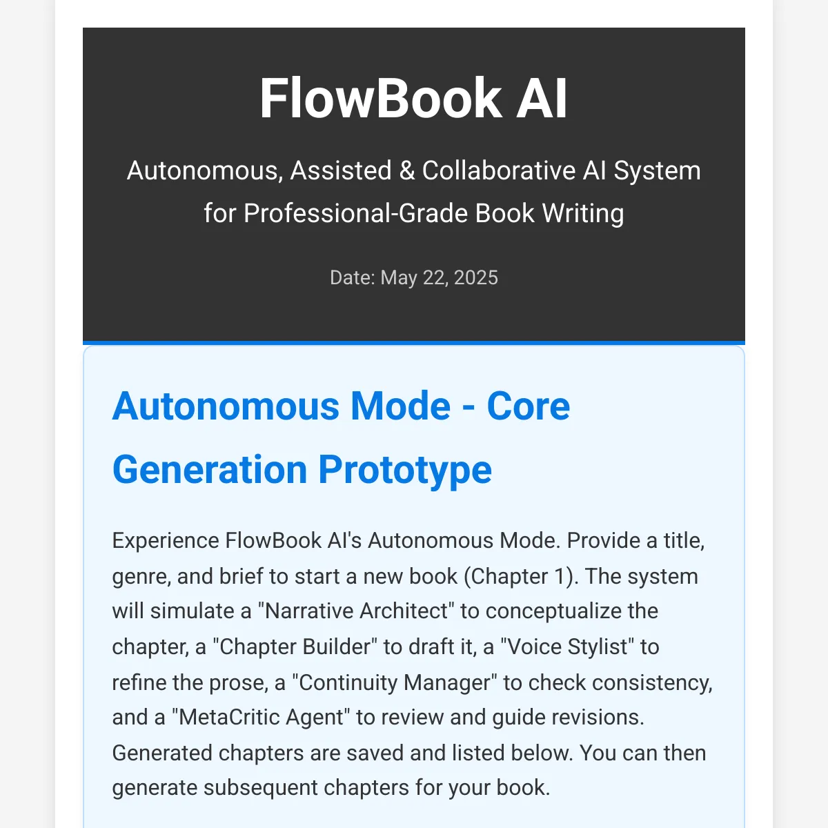 FlowBook AI