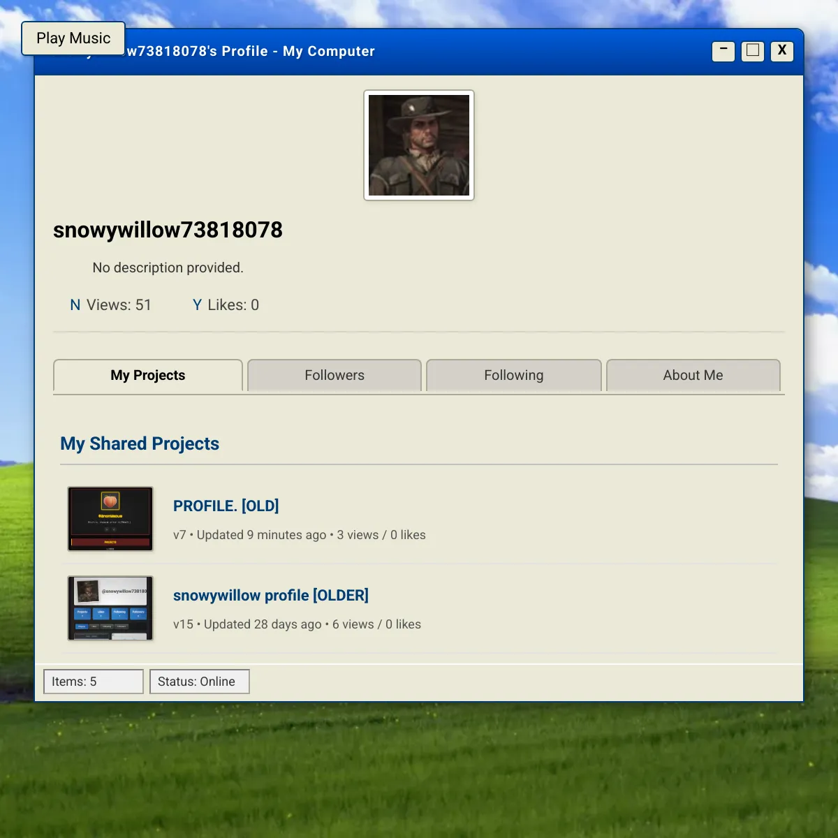 the project is loading