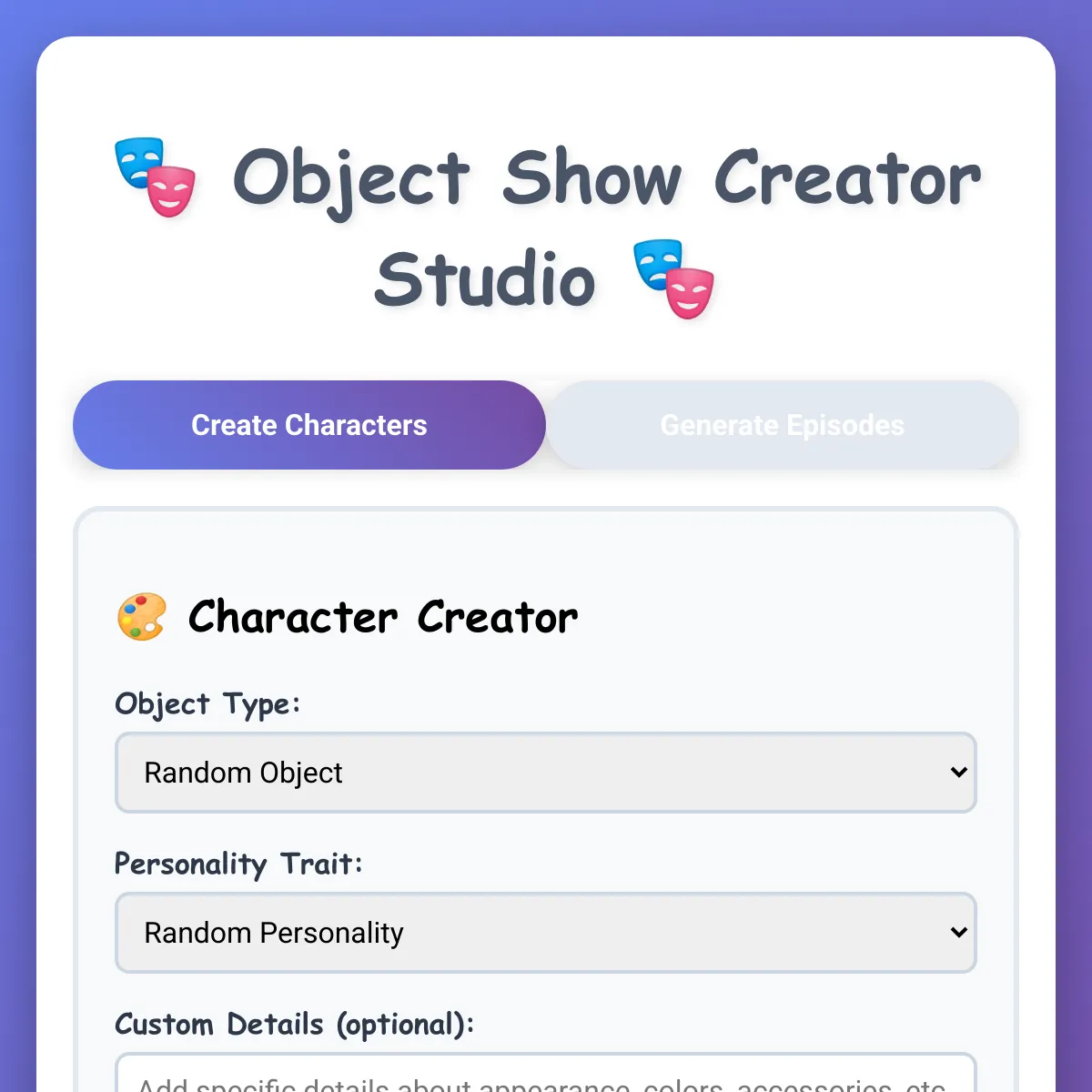 the project is loading