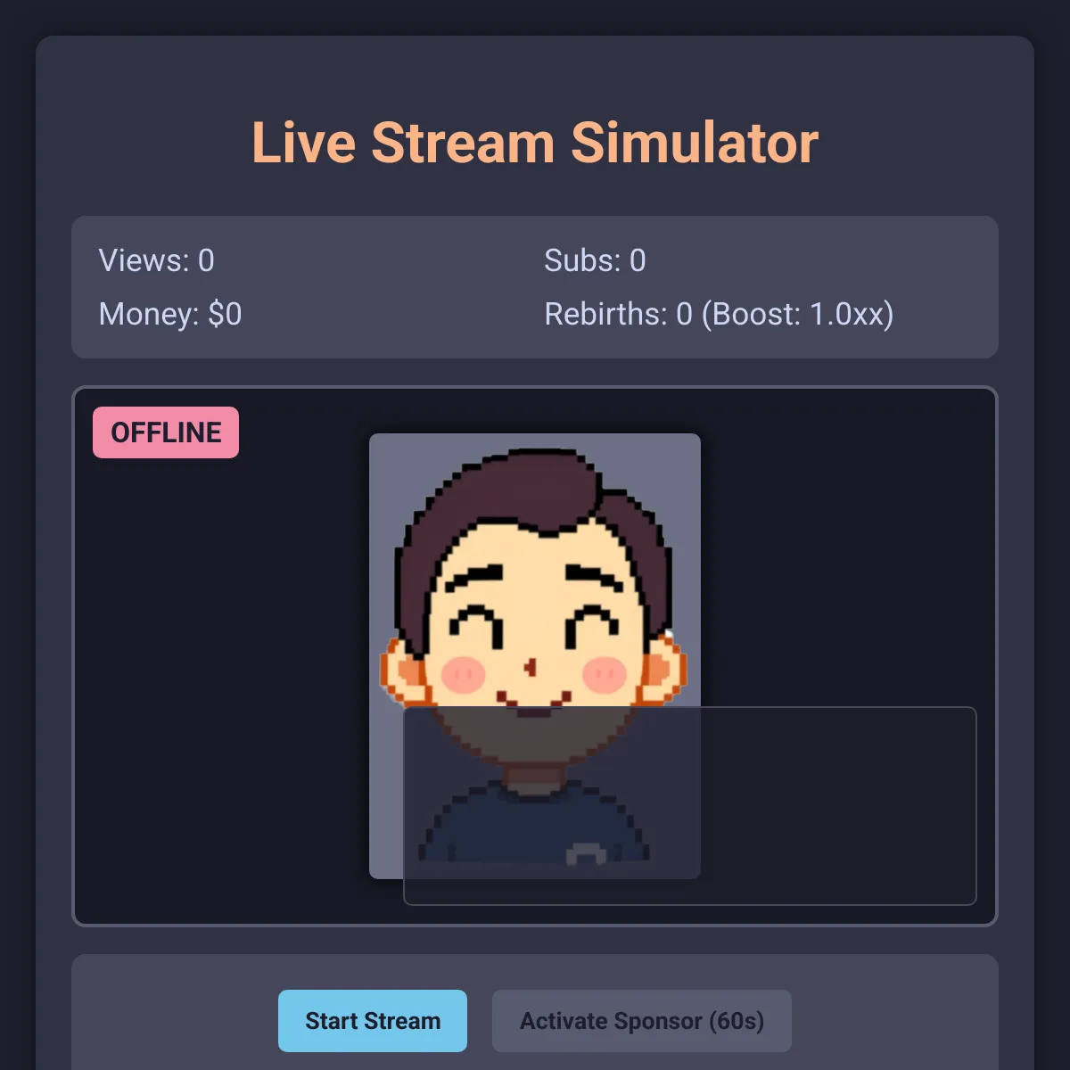 Live Stream Simulator