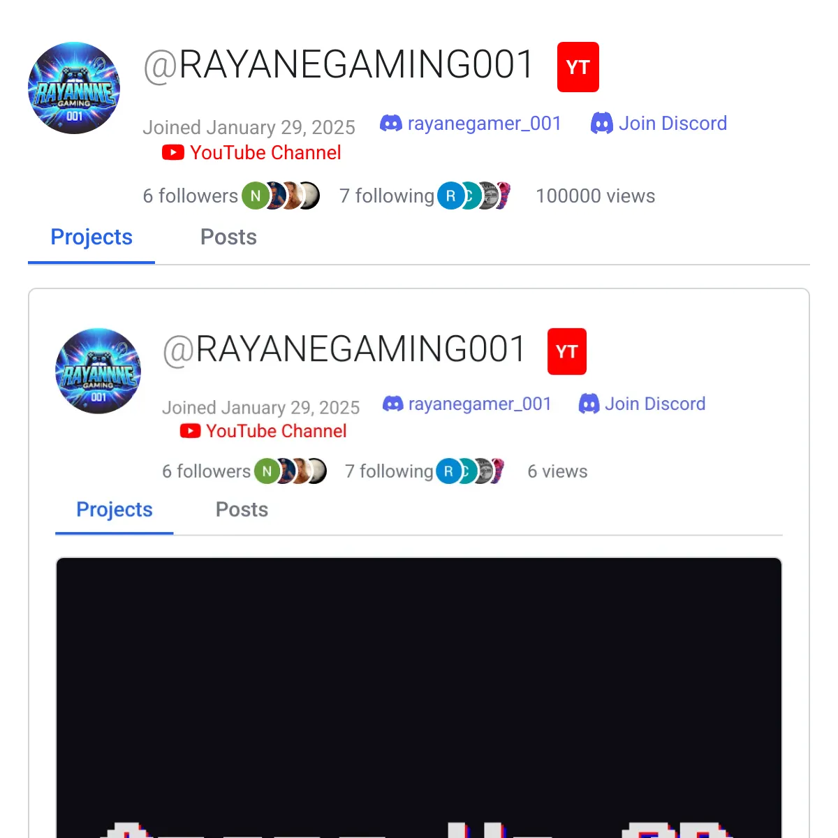 the project is loading
