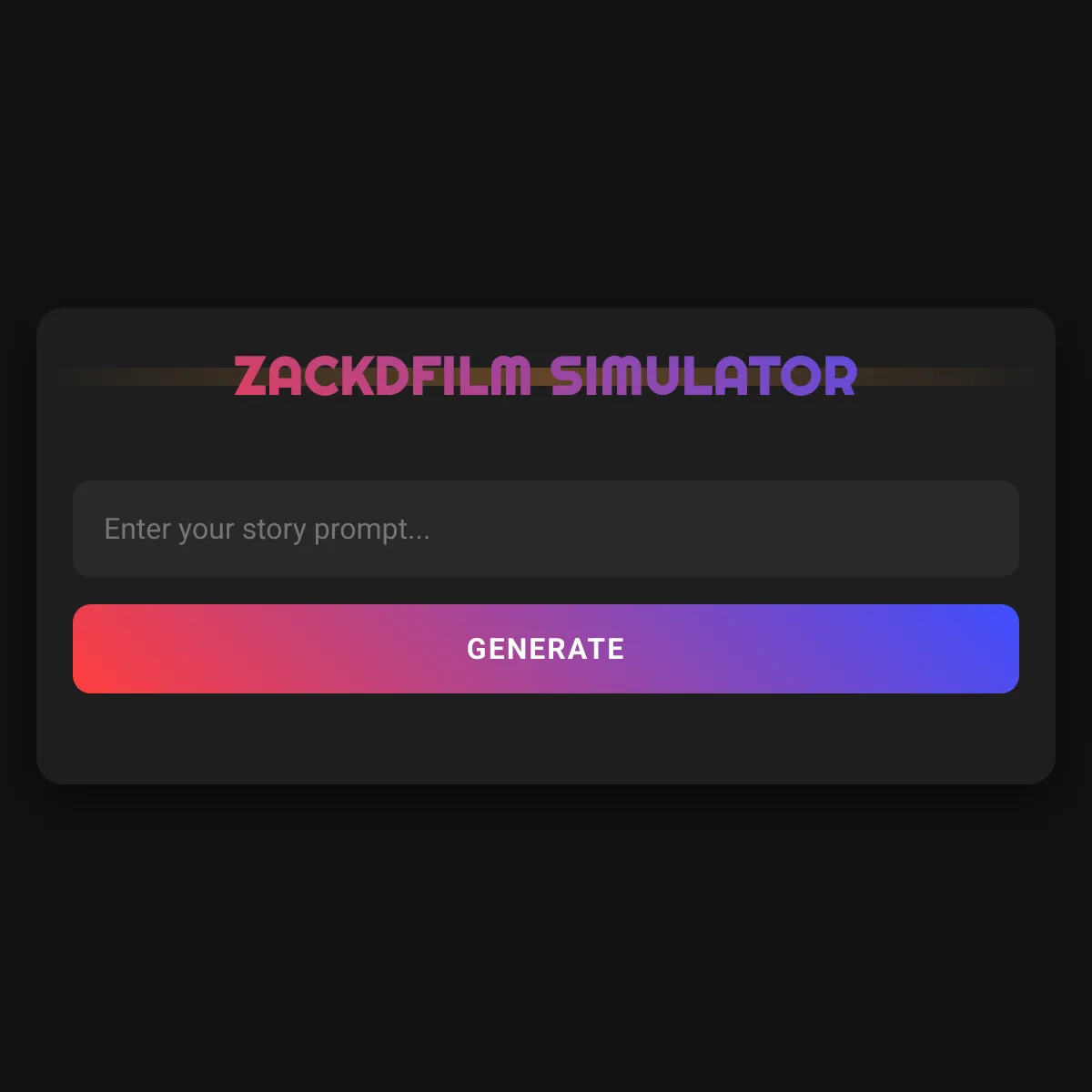 the project is loading