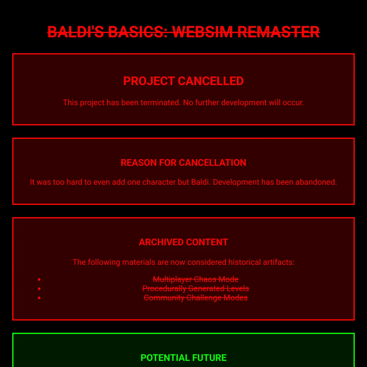the project is loading