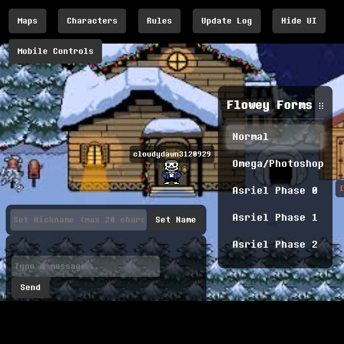 UNDERTALE RP fork without rules
