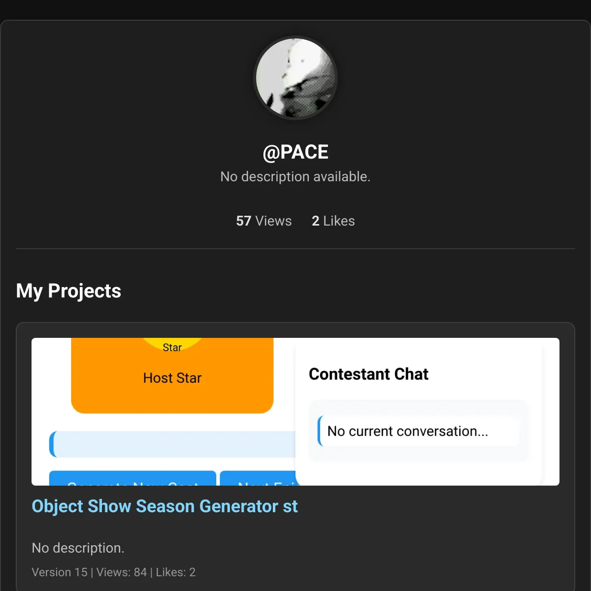 the project is loading