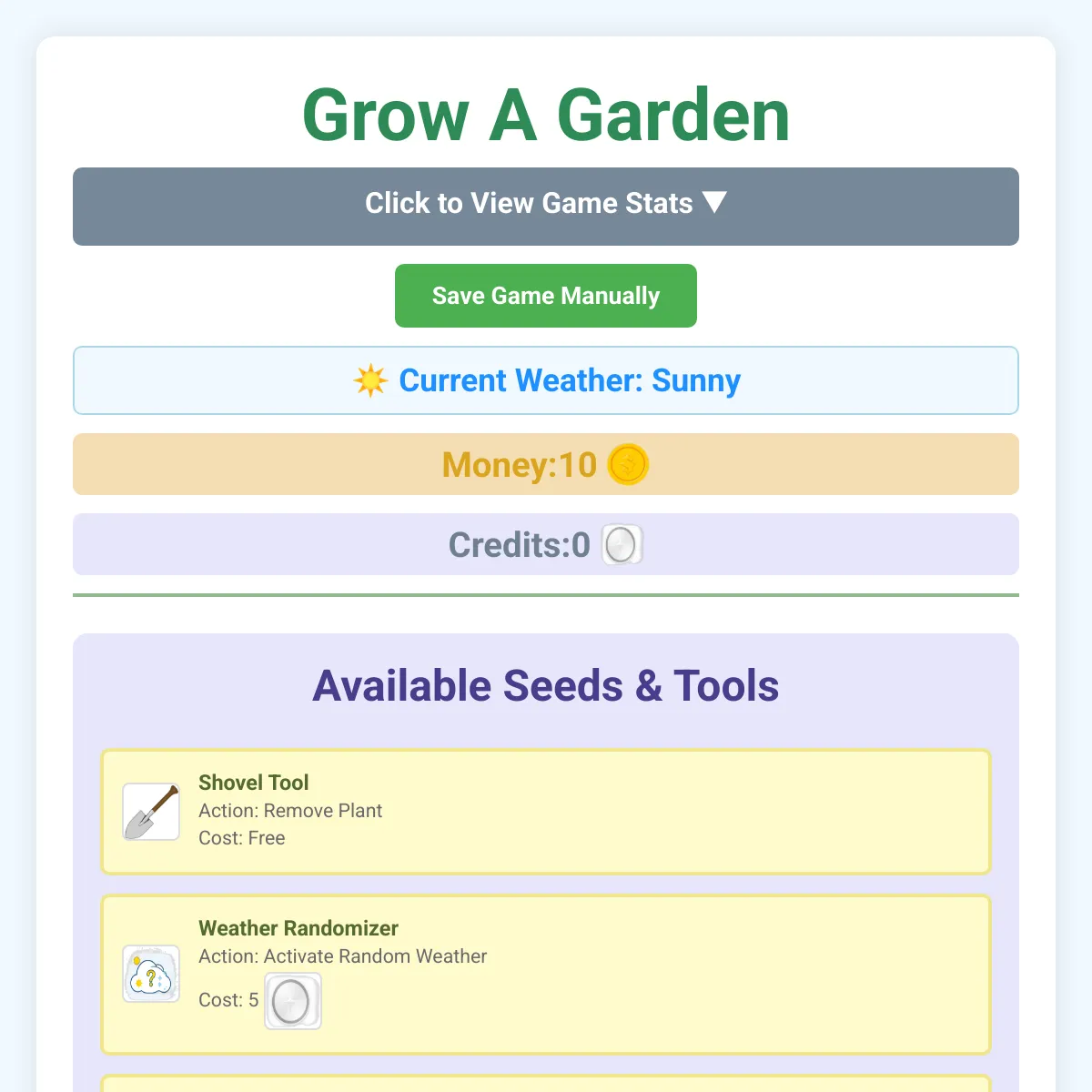 GROW A GARDEN [MODDED]