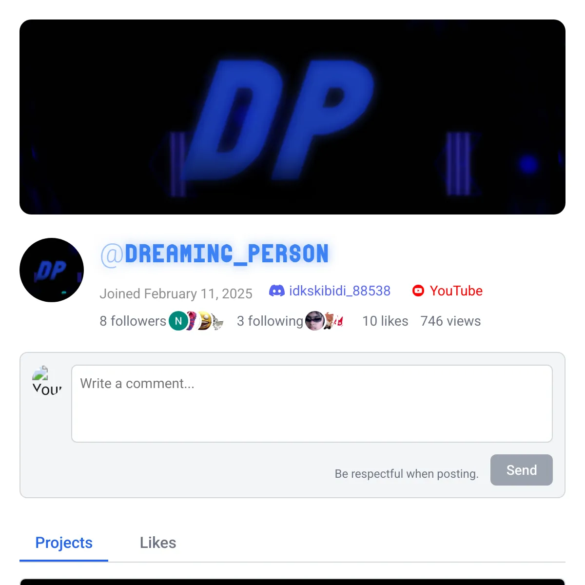 the project is loading