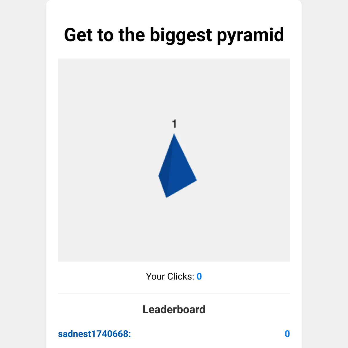 Triangle Clicker