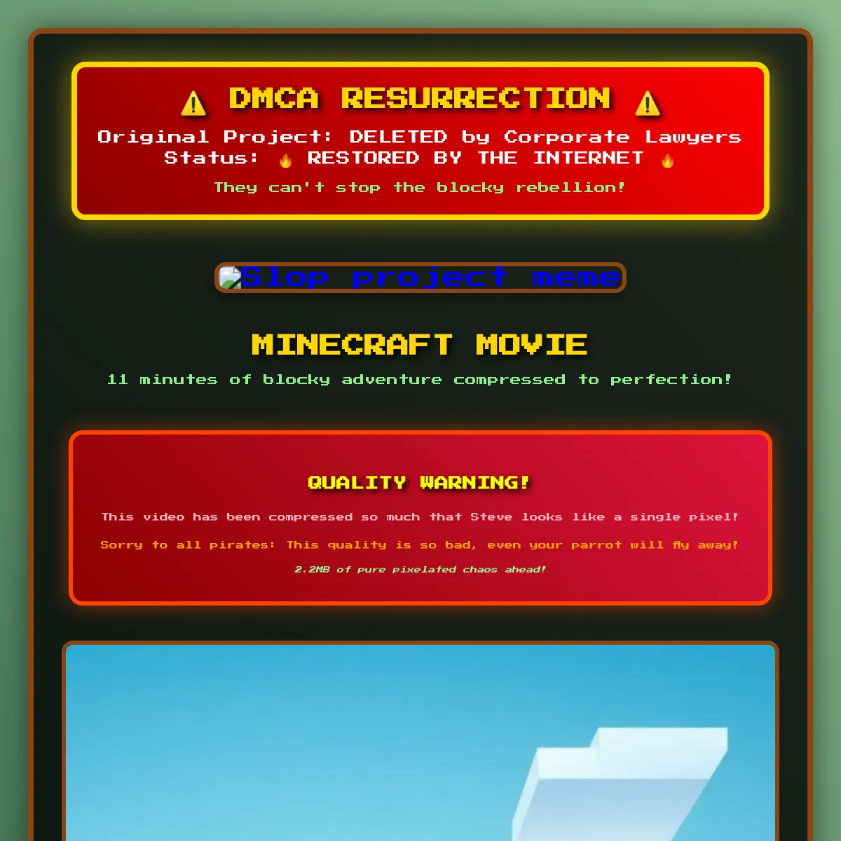 the project is loading