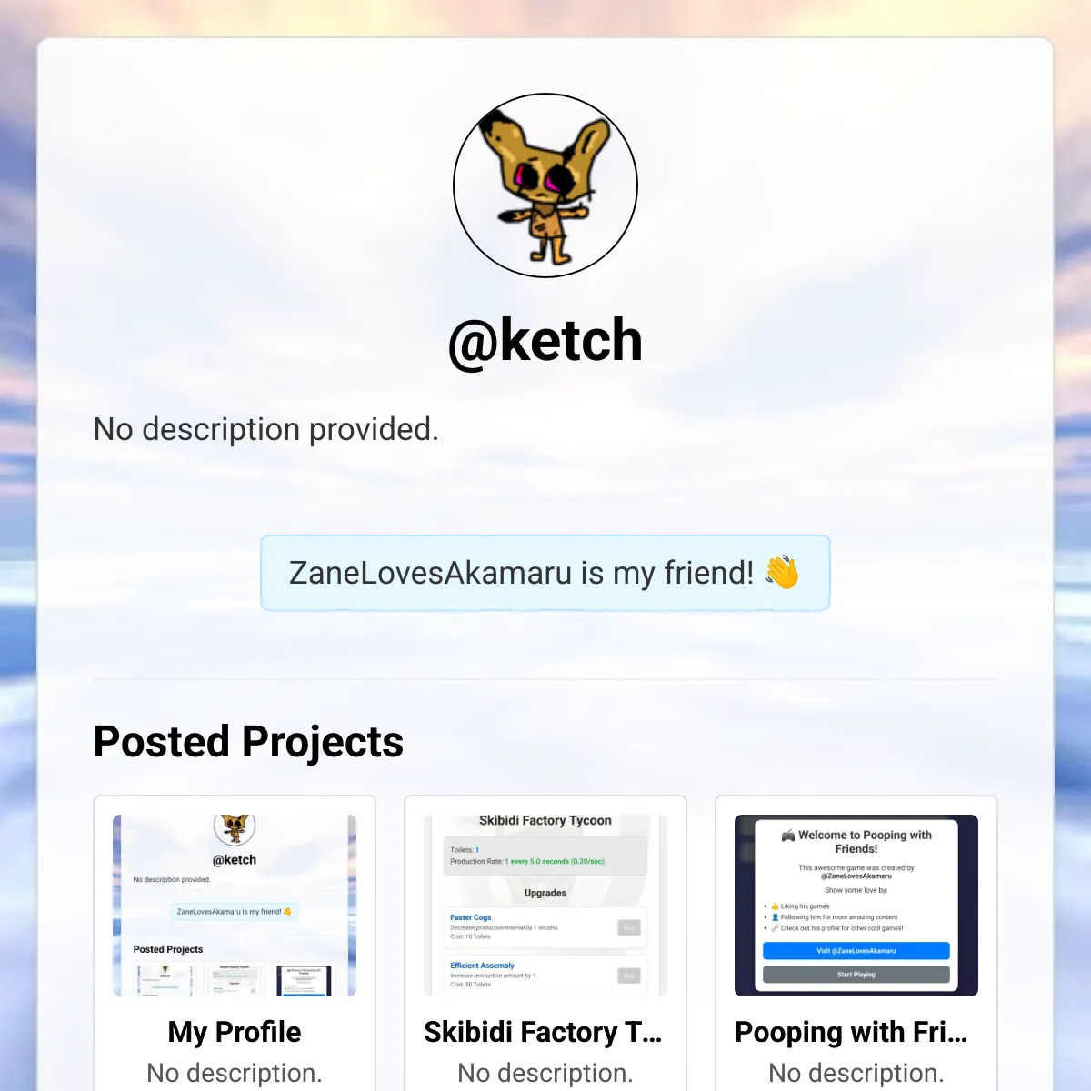 the project is loading