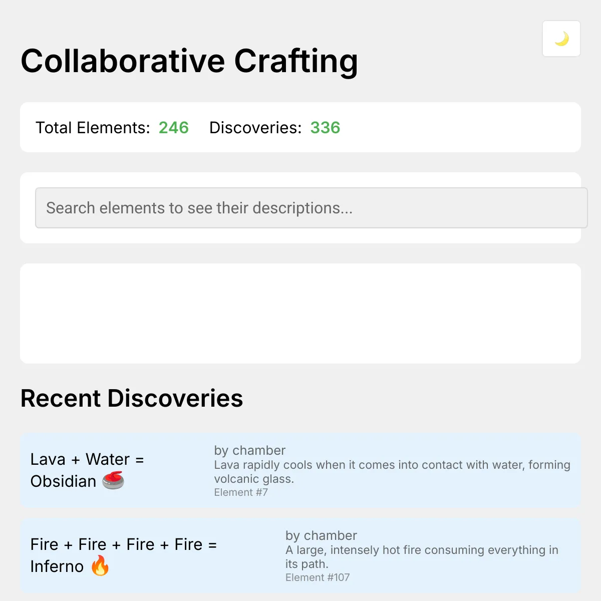 Collaborative Crafting
