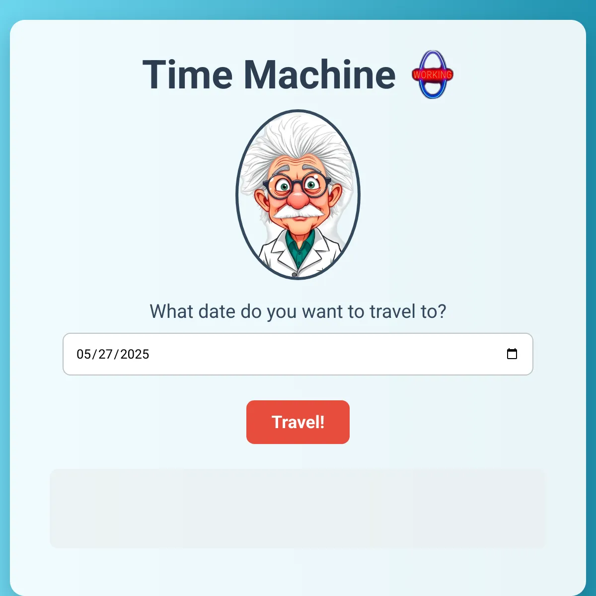 the project is loading