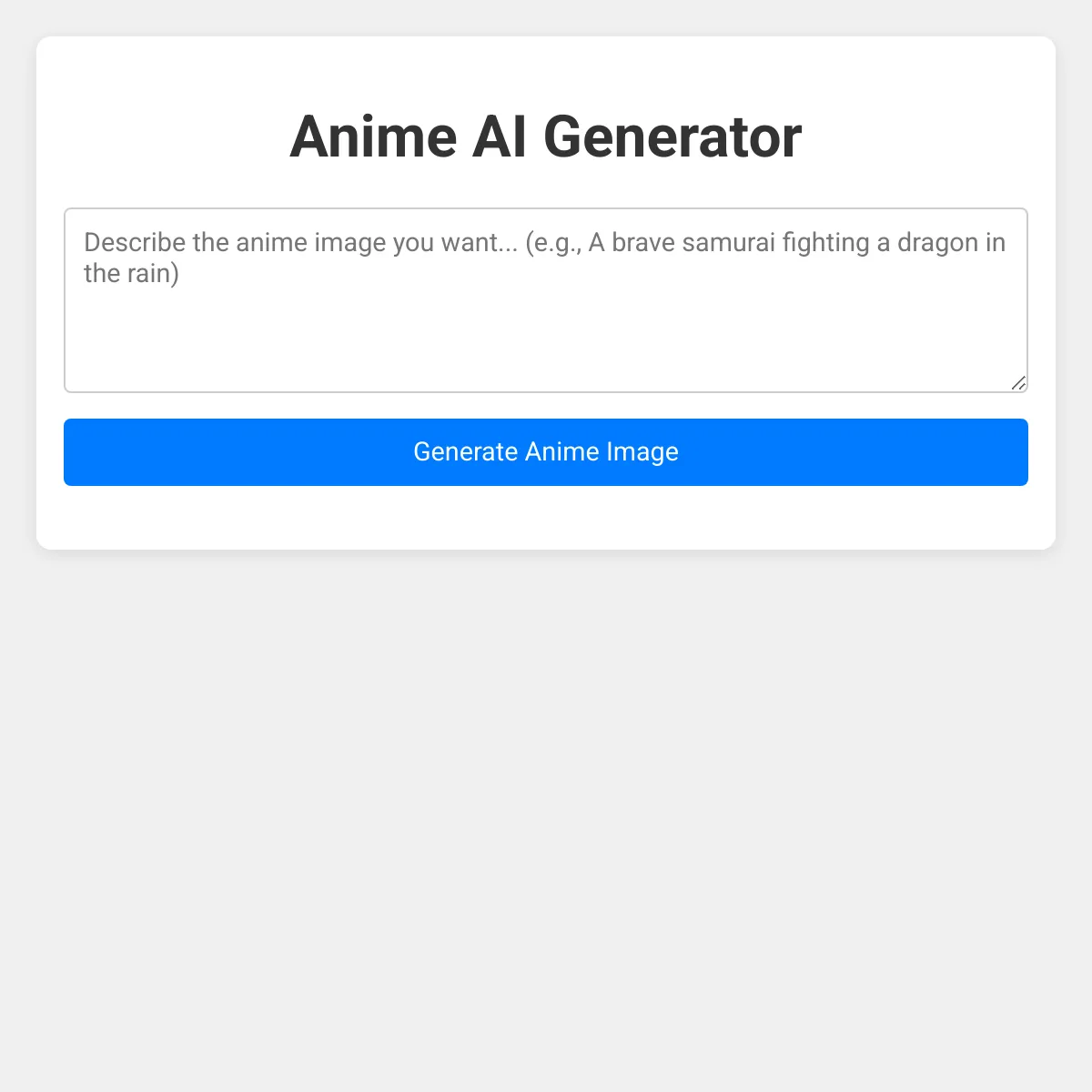 the project is loading