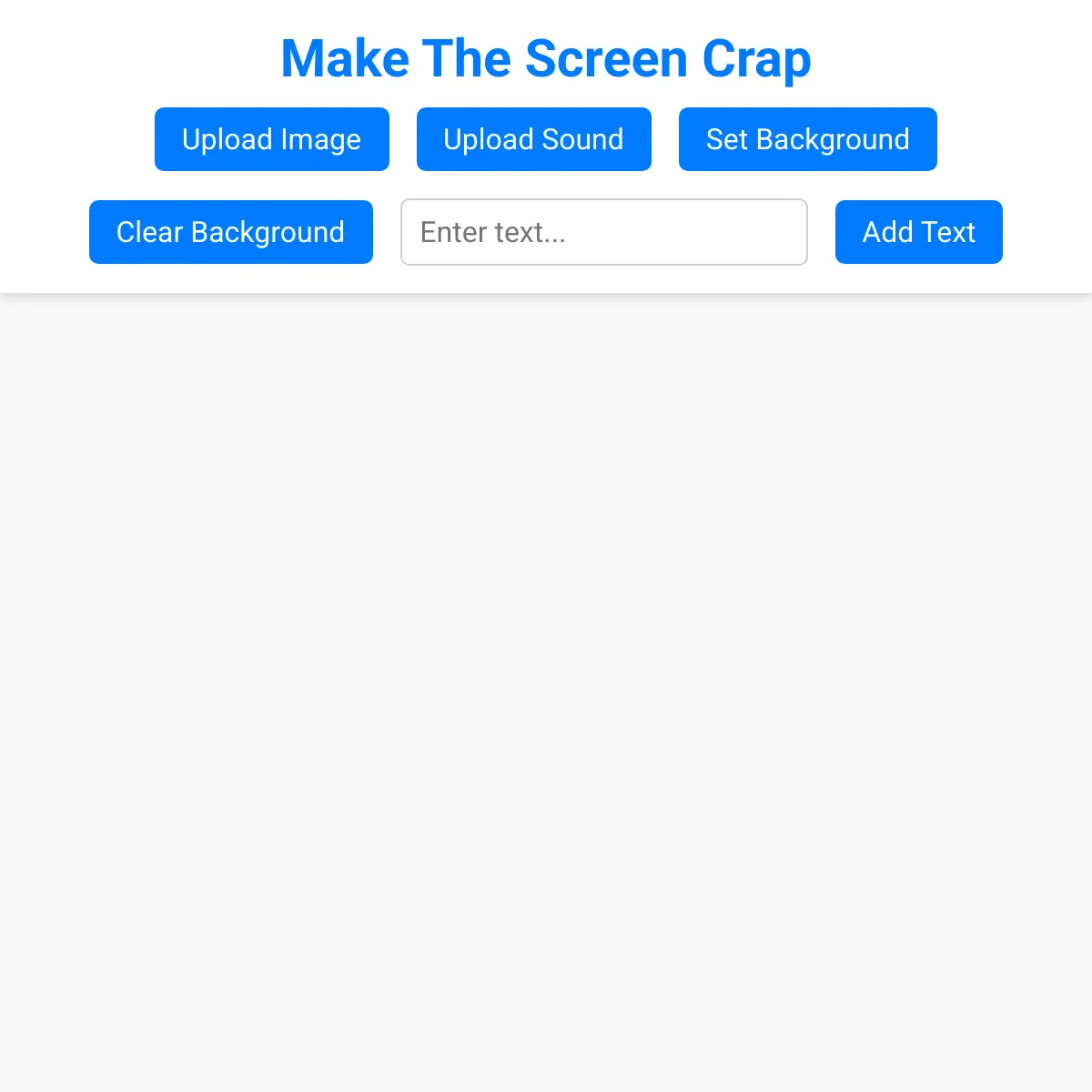 the project is loading