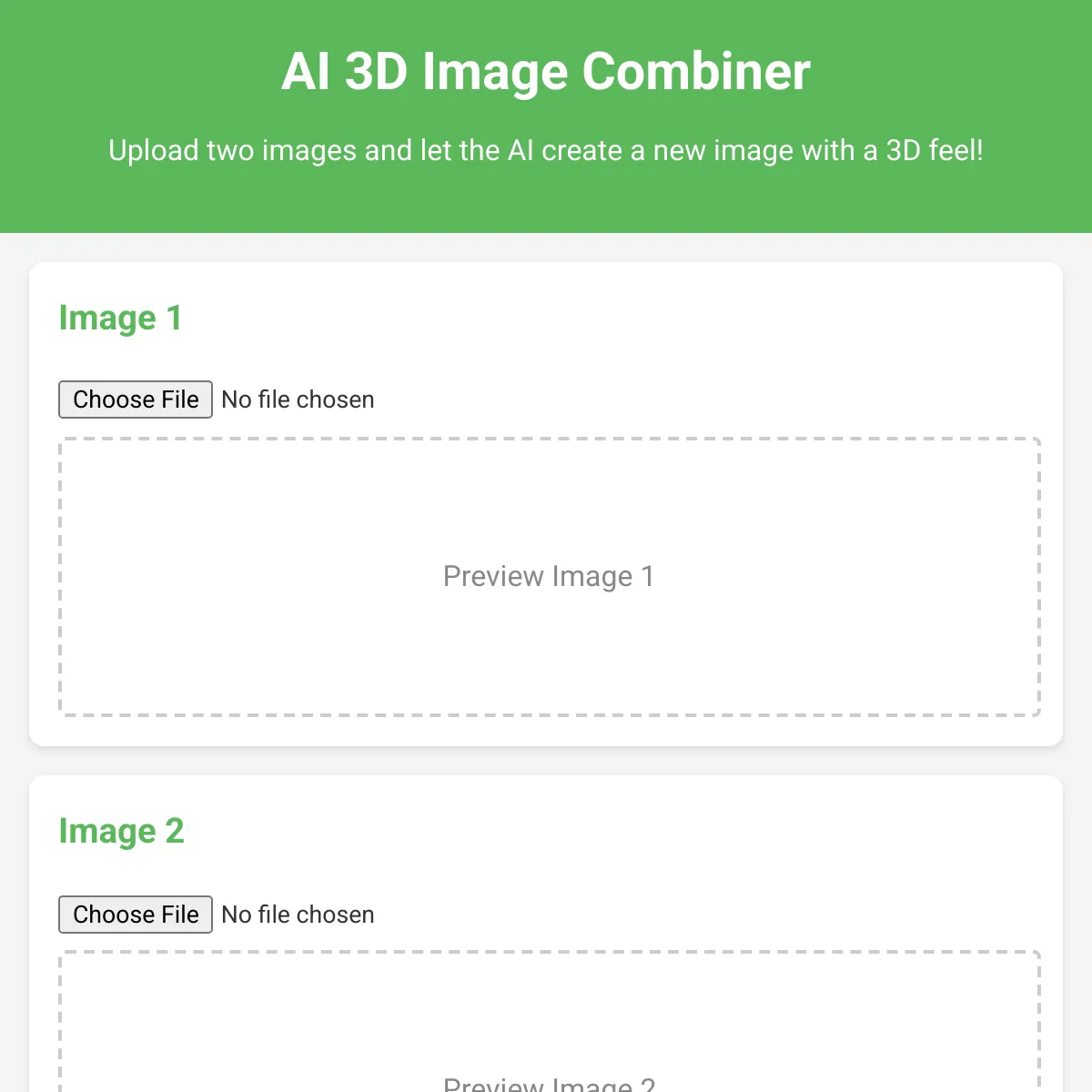 AI 3D Image Generator