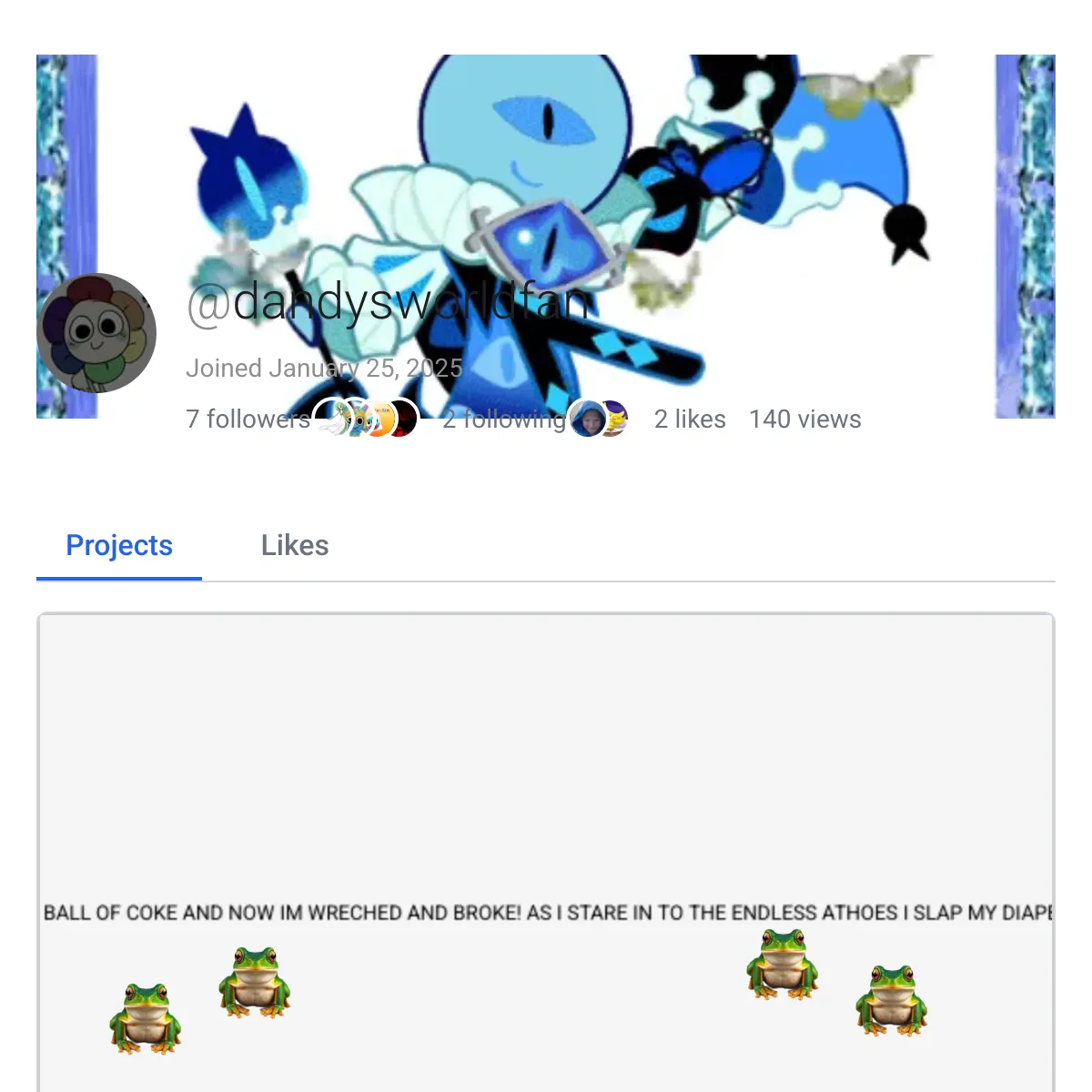 the project is loading