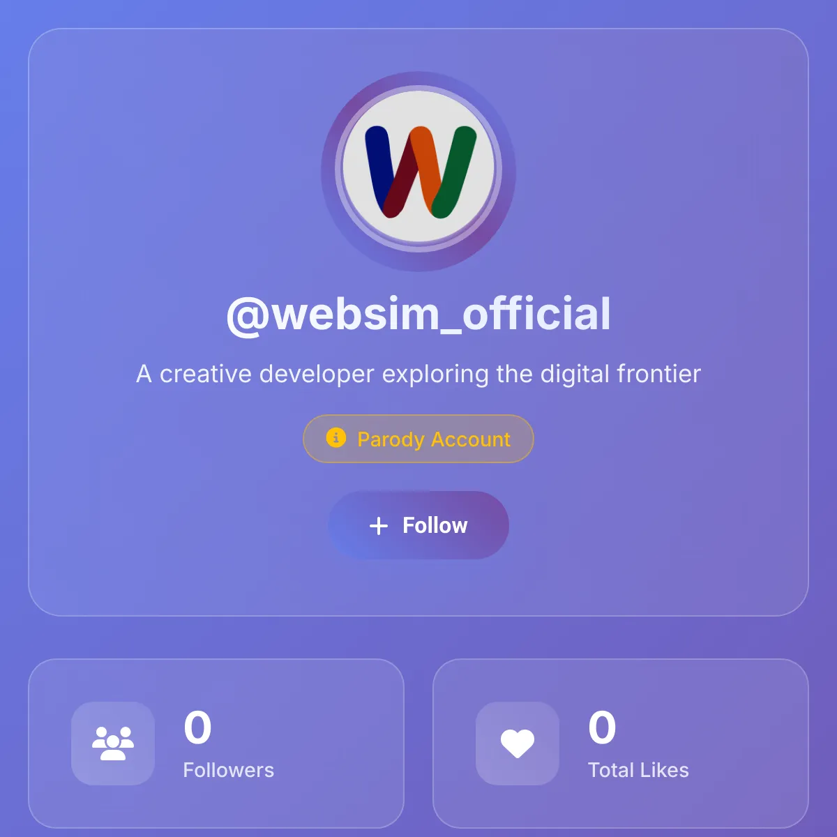 WebSim Profile