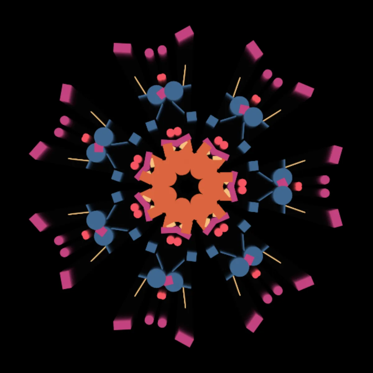 Infinite Kaleidoscope Zoom