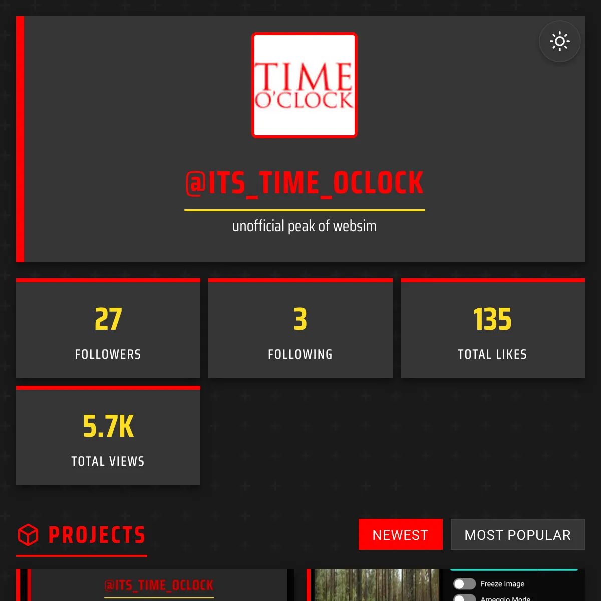 the project is loading