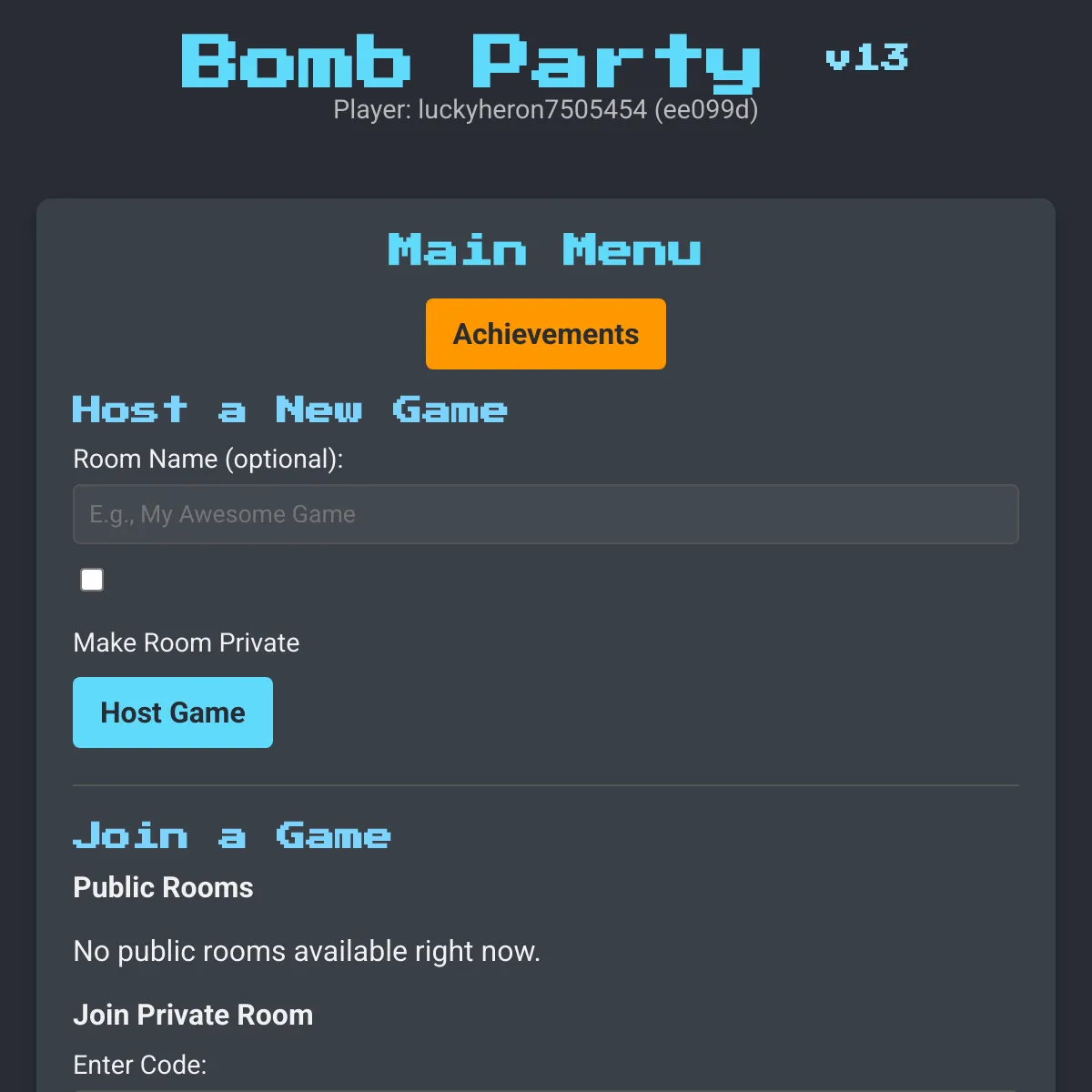 the project is loading