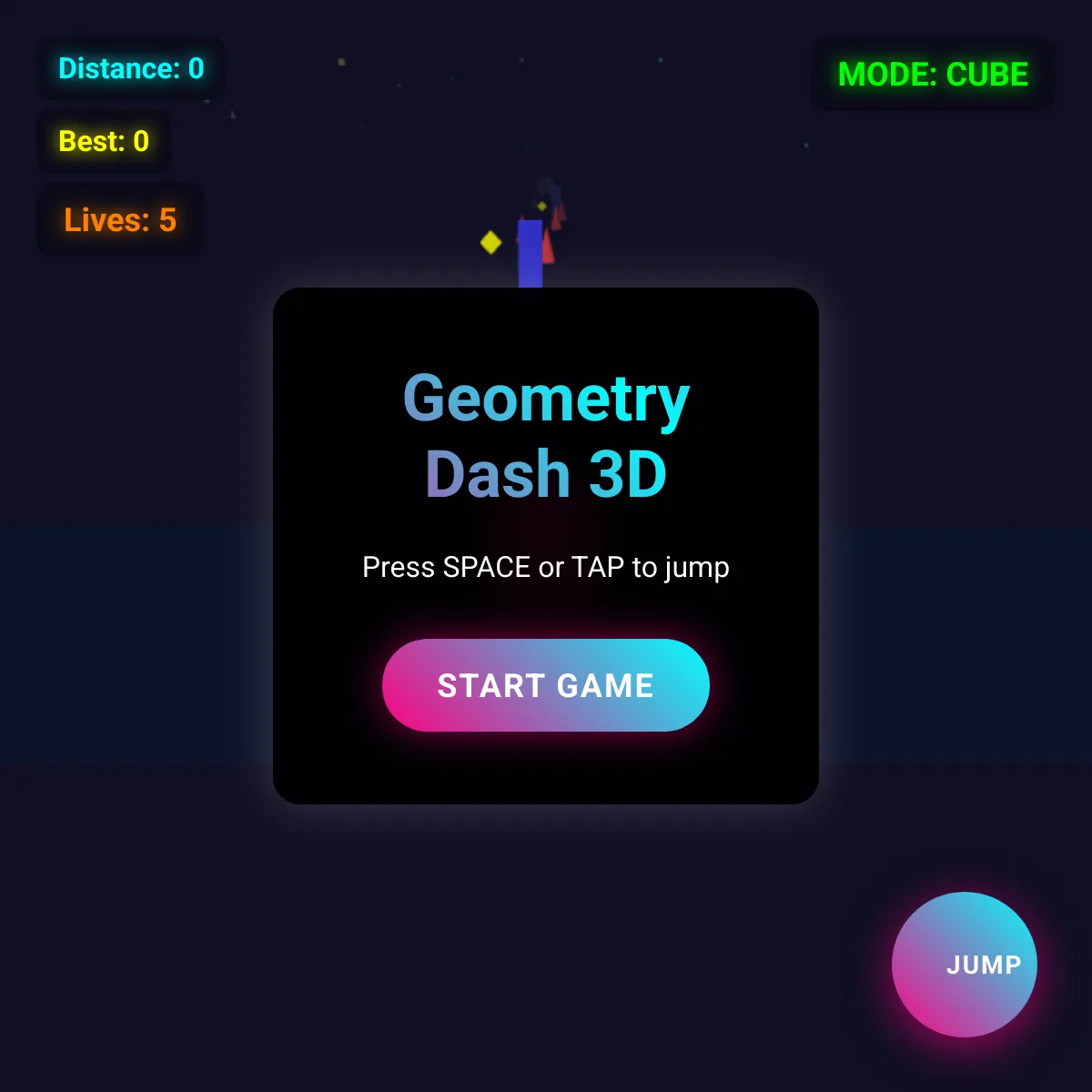 Geometry Dash 3D