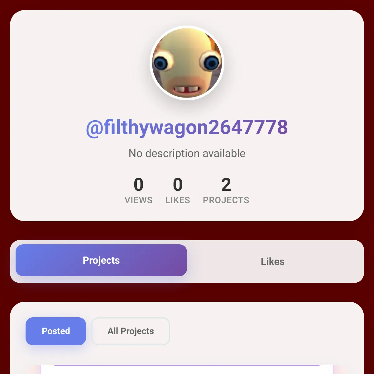 the project is loading