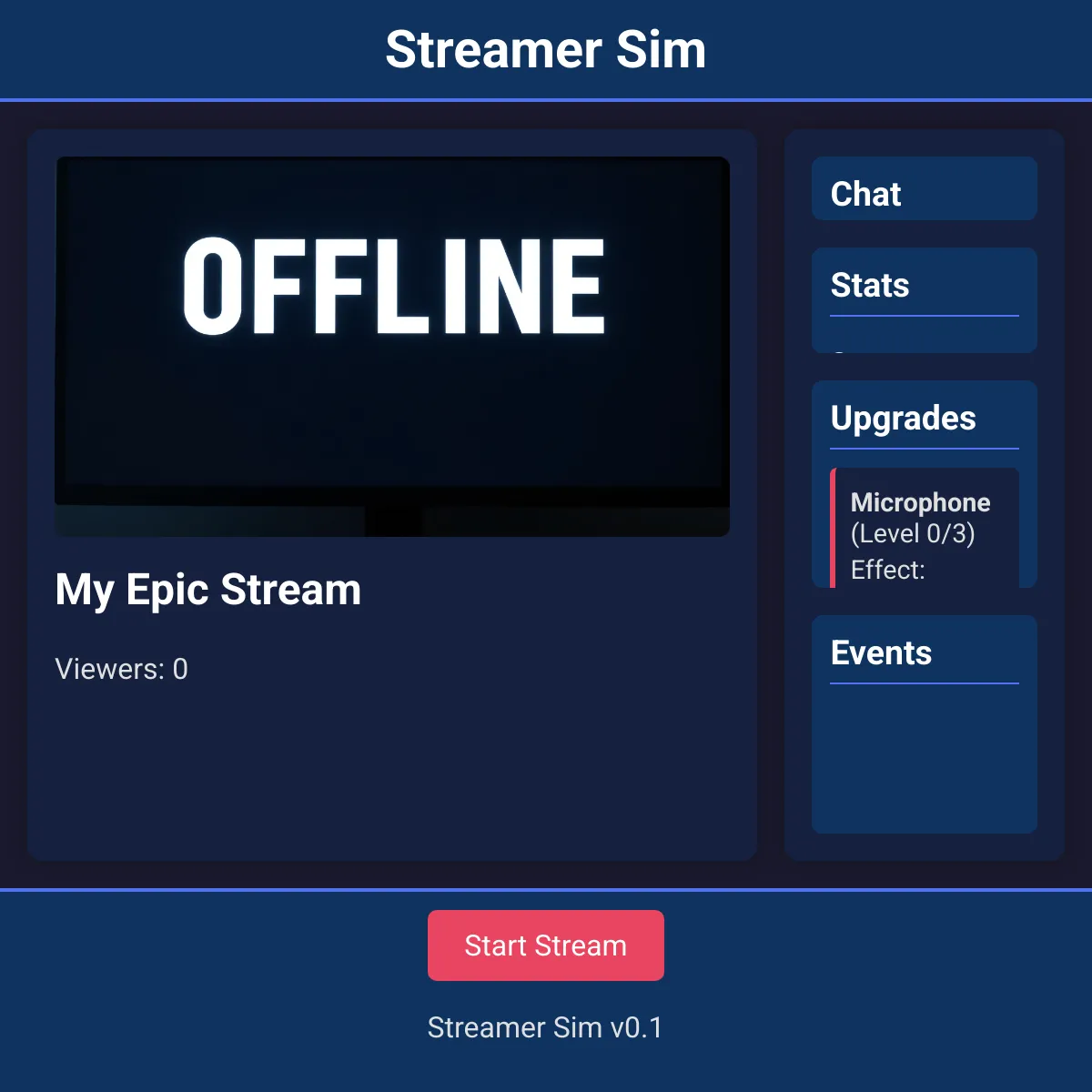 Streaming Simulator