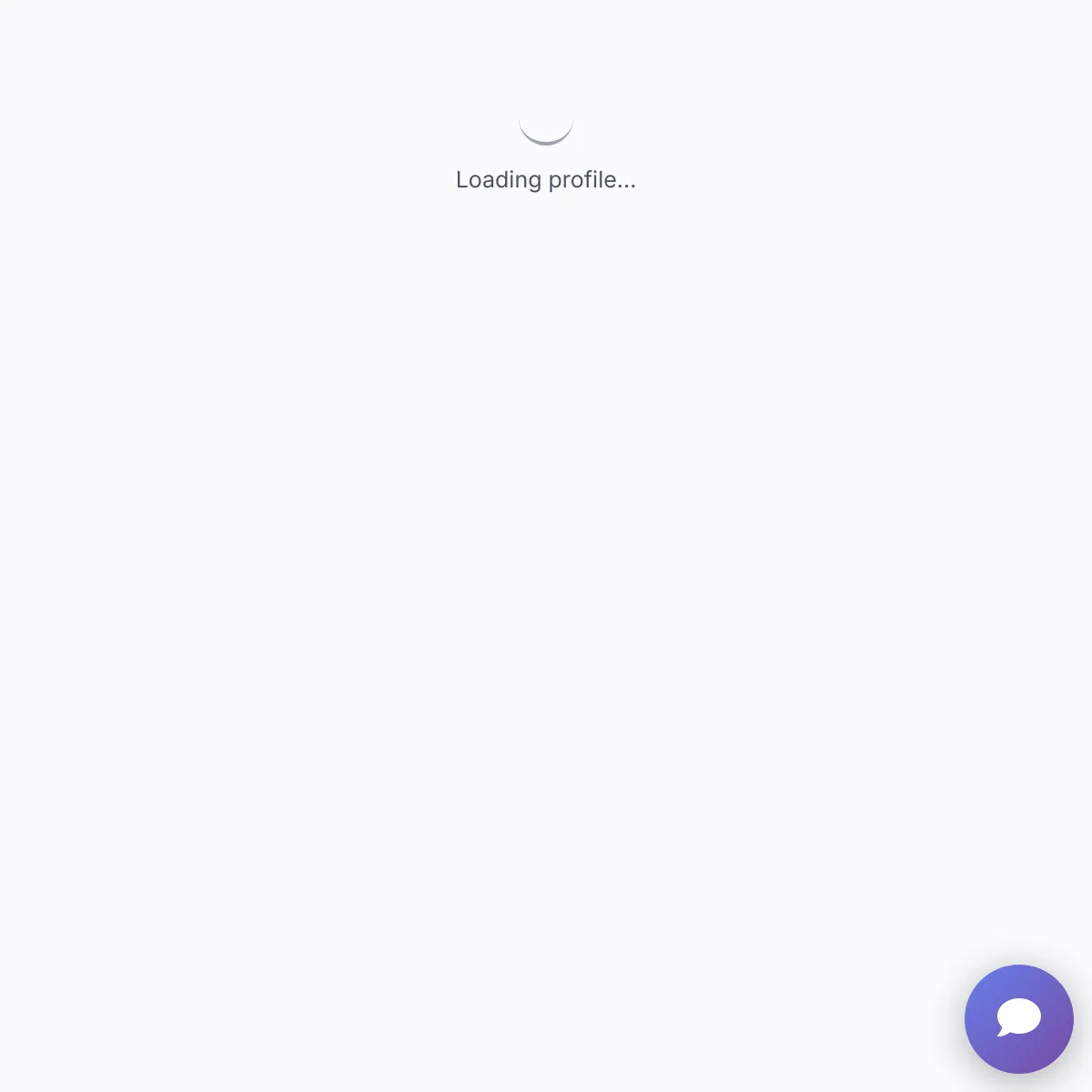 the project is loading