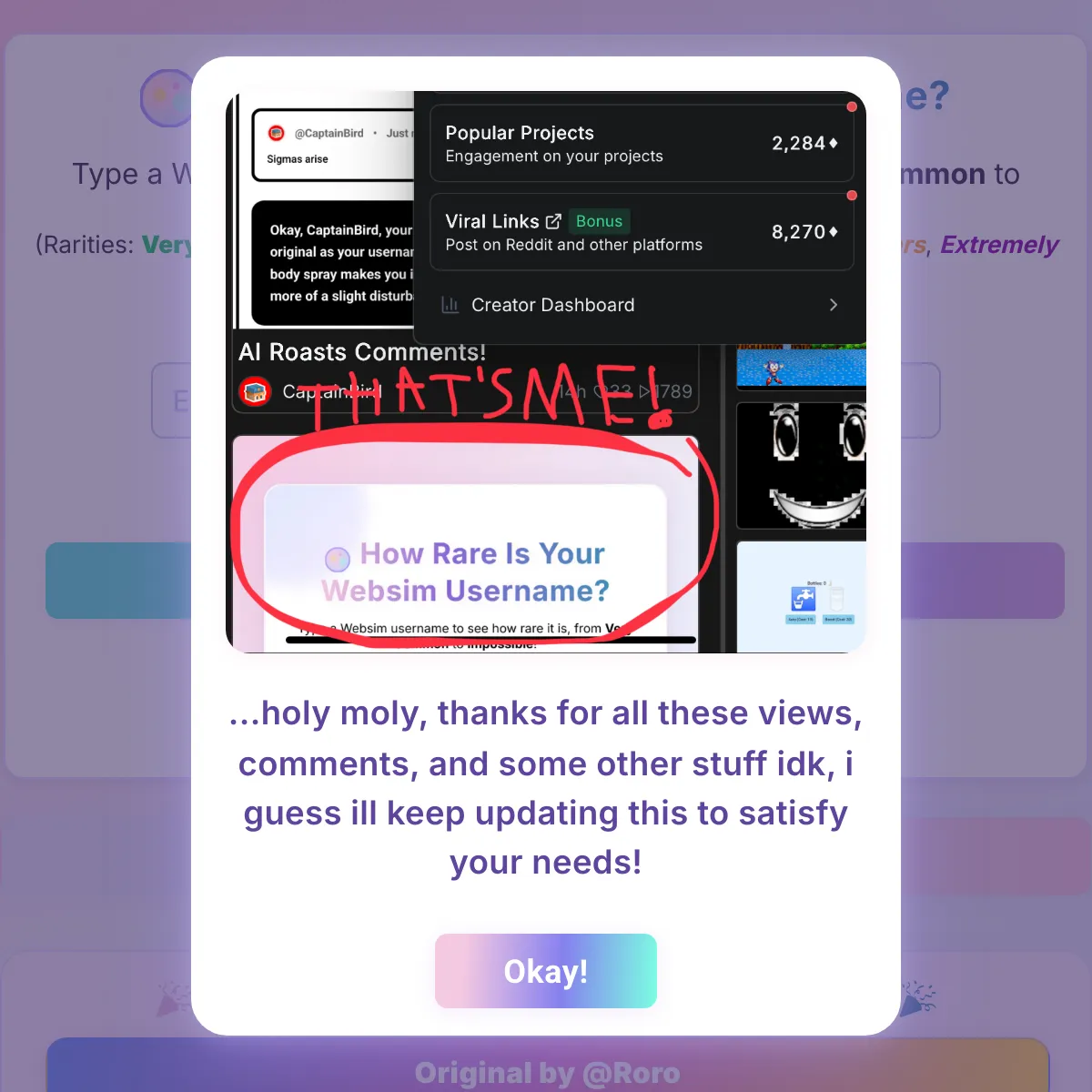 the project is loading