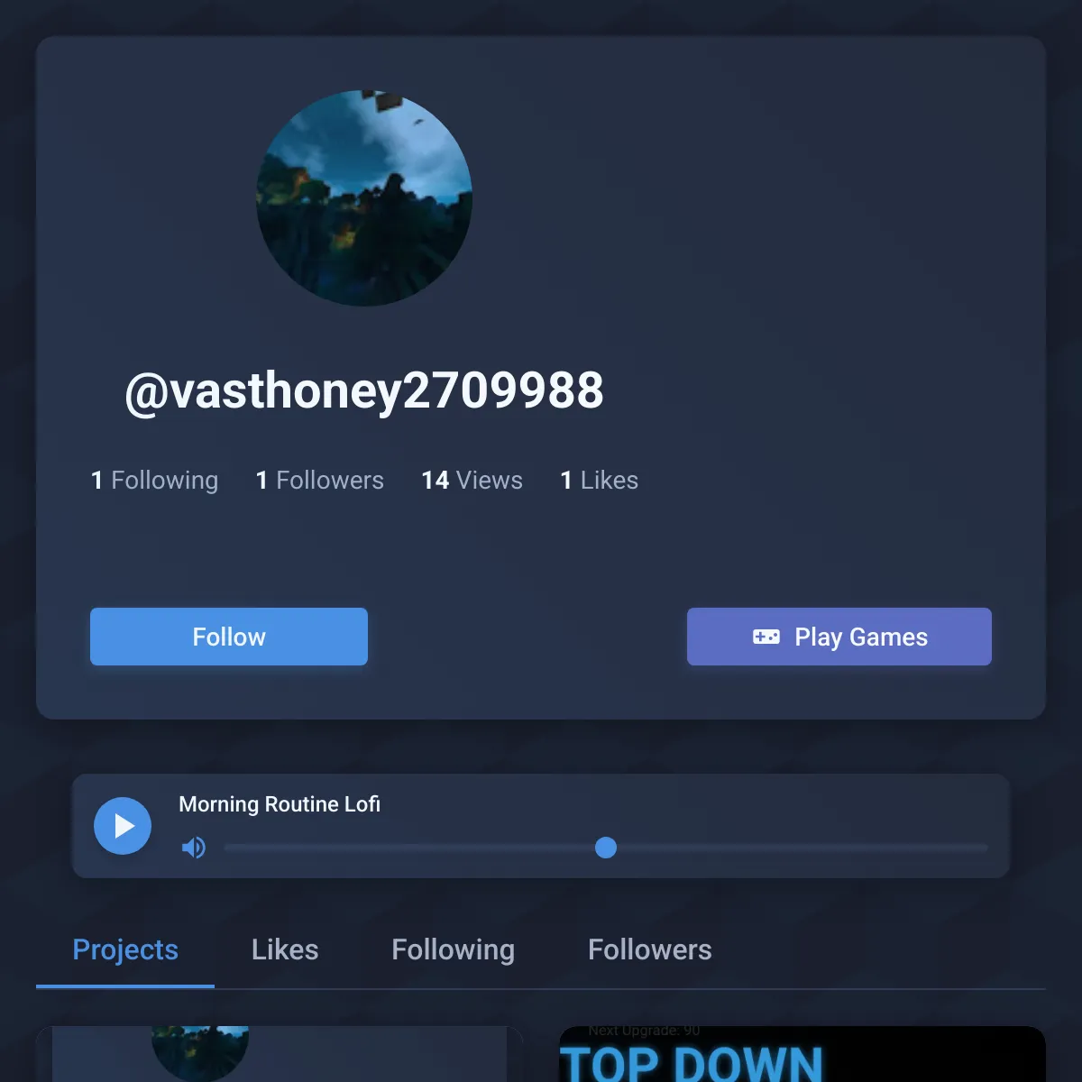 the project is loading