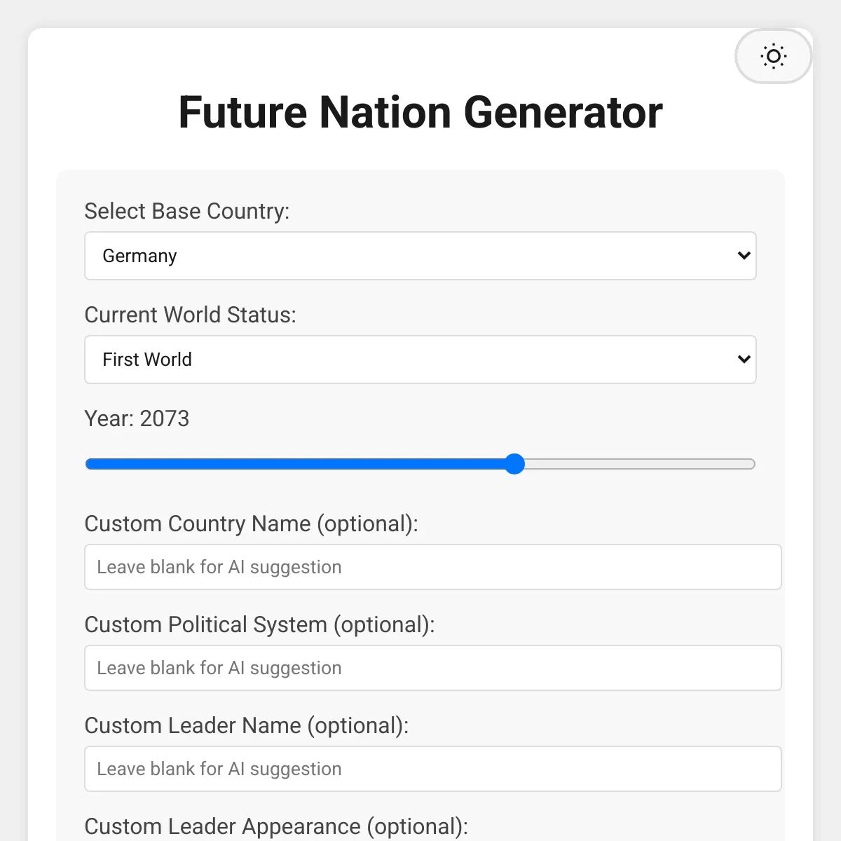 the project is loading