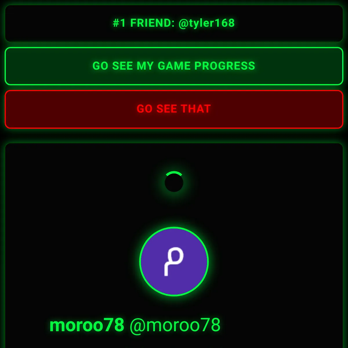 the project is loading