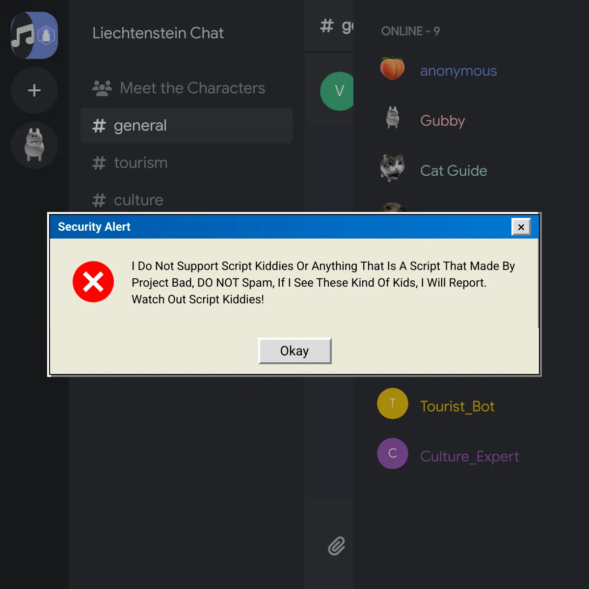 the project is loading