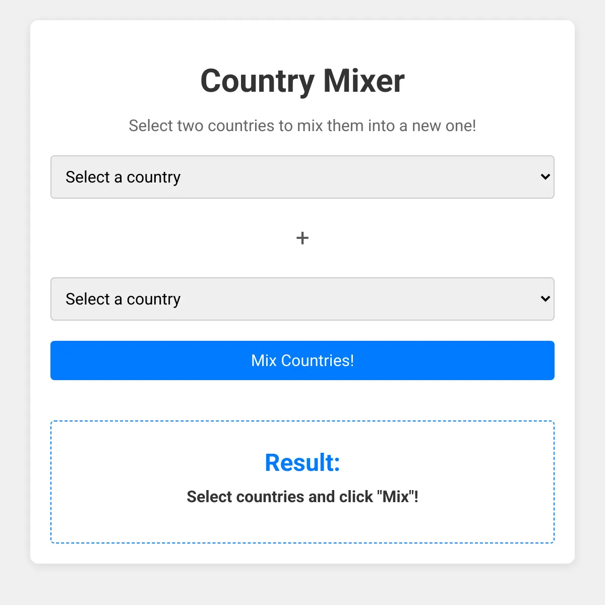 Country Mixer