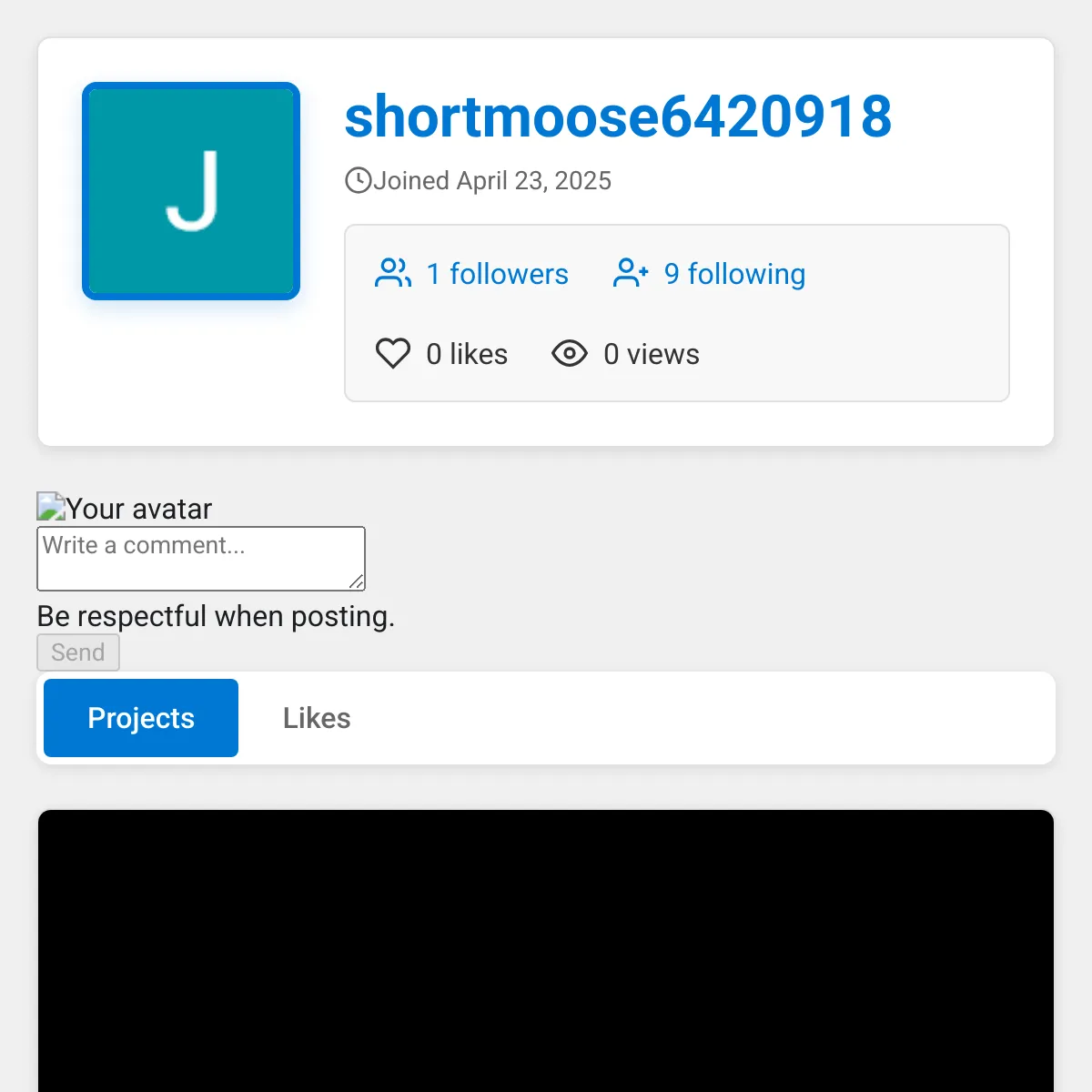 the project is loading