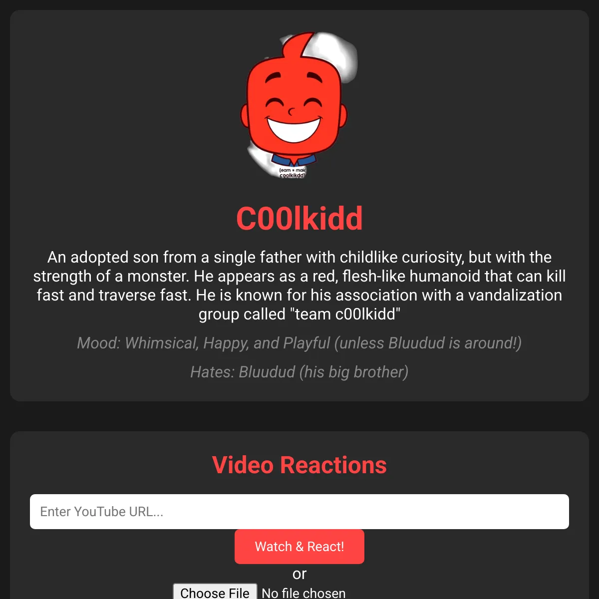 the project is loading
