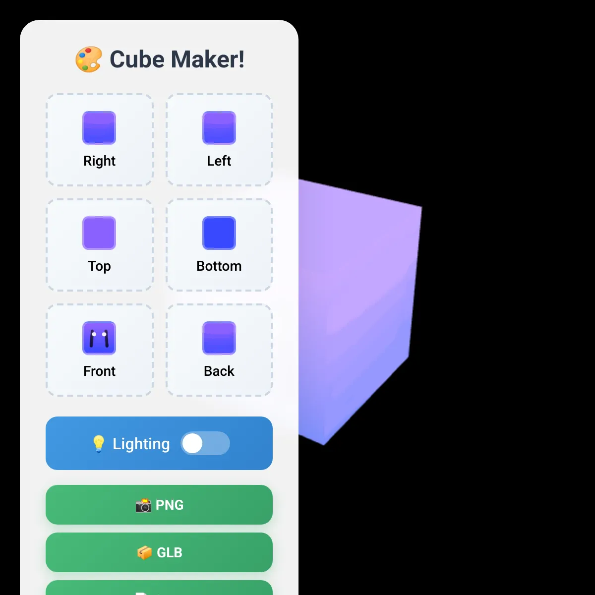 Cube Maker!
