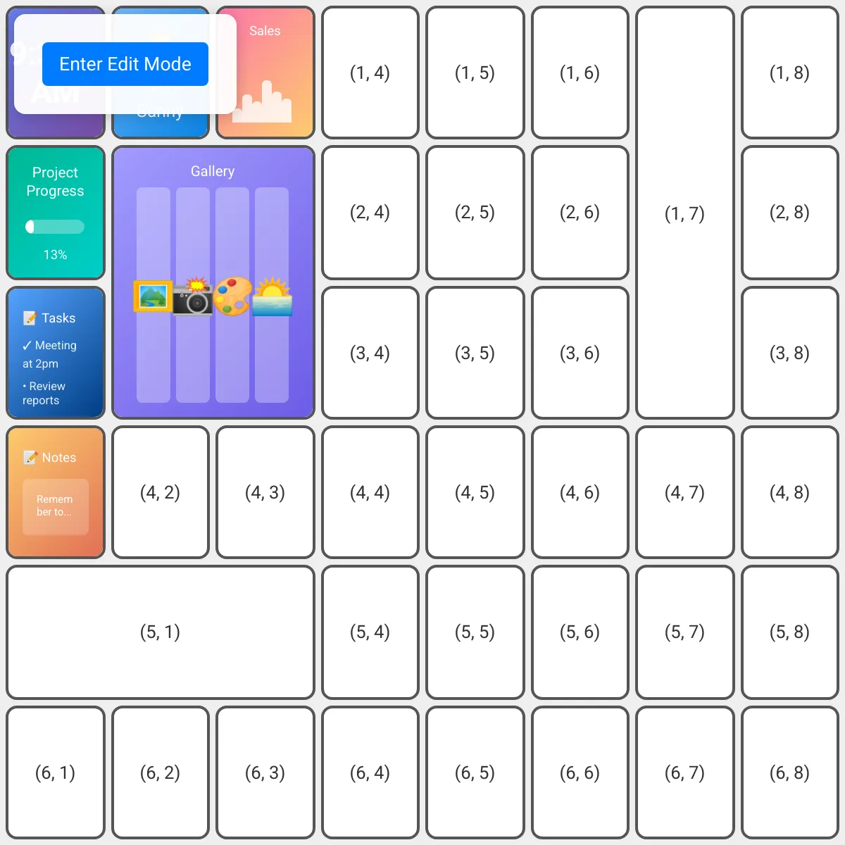 the project is loading