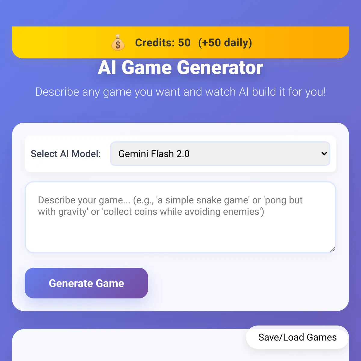 the project is loading