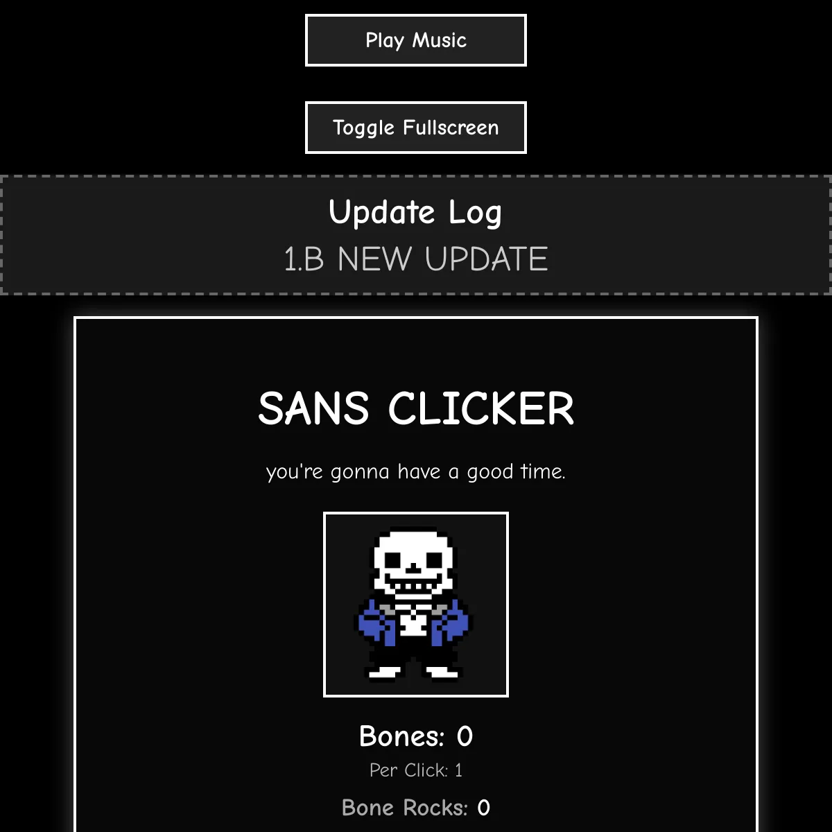 the project is loading