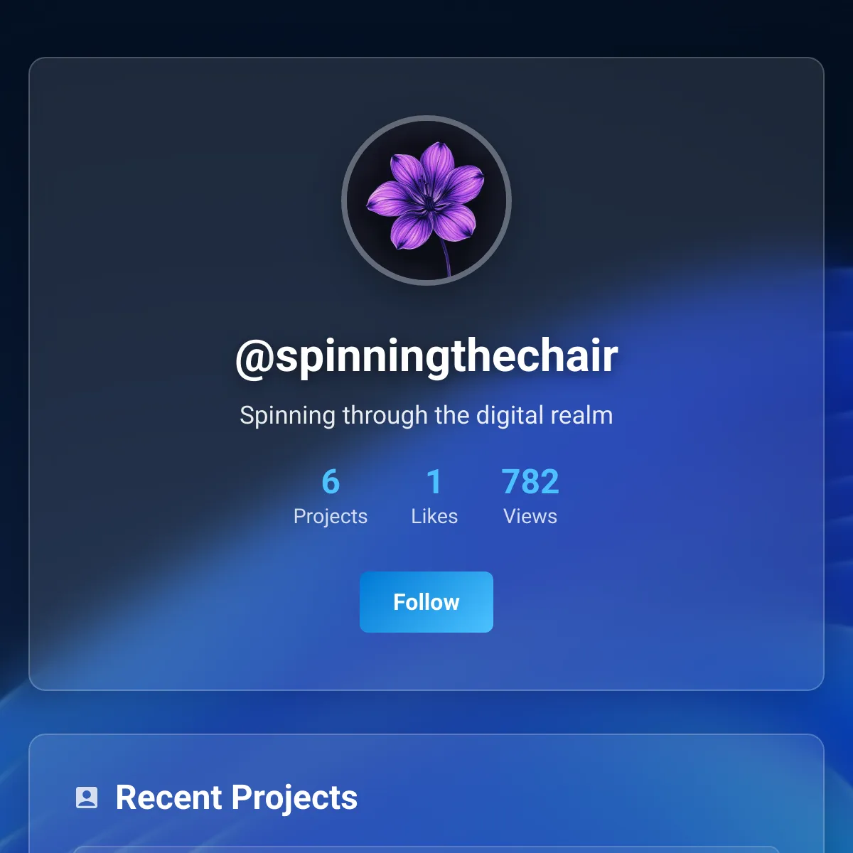 the project is loading