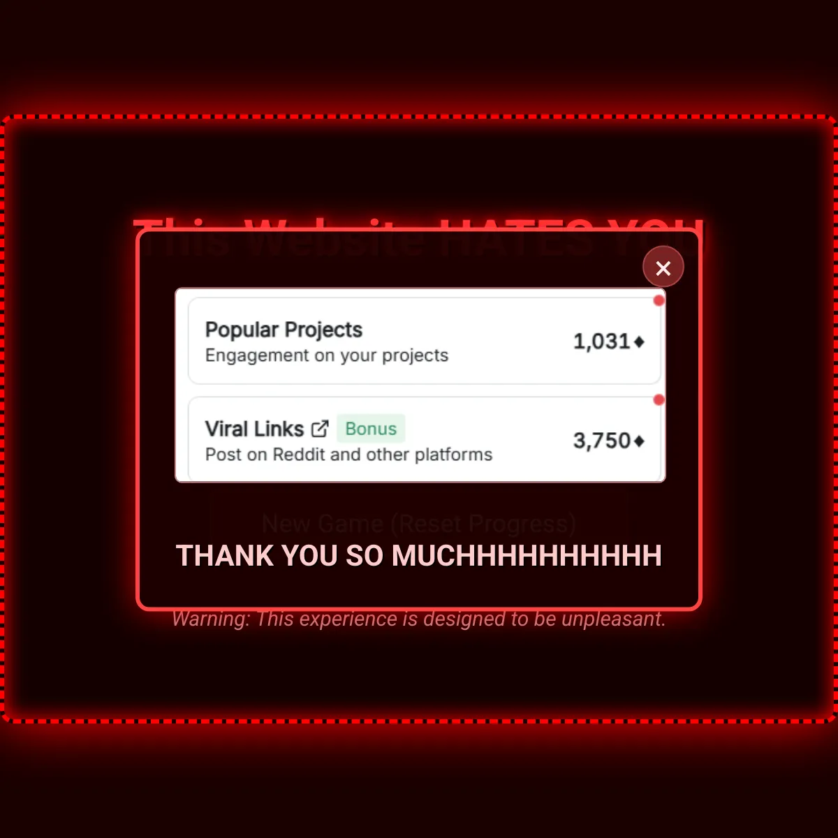 the project is loading