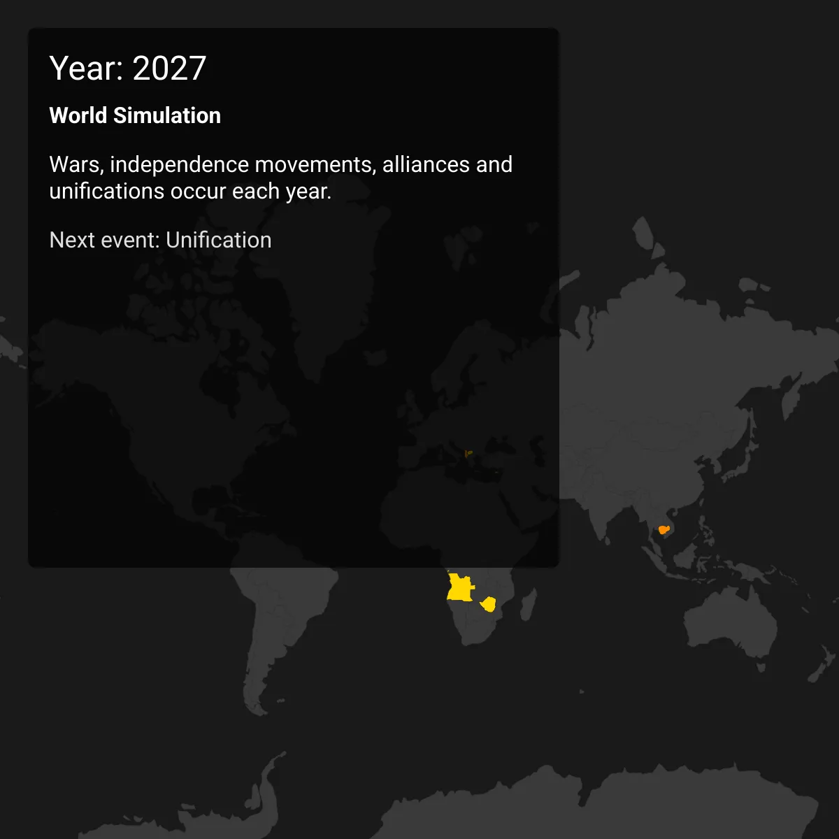 the project is loading