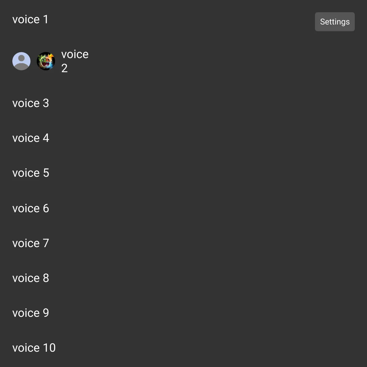 the project is loading