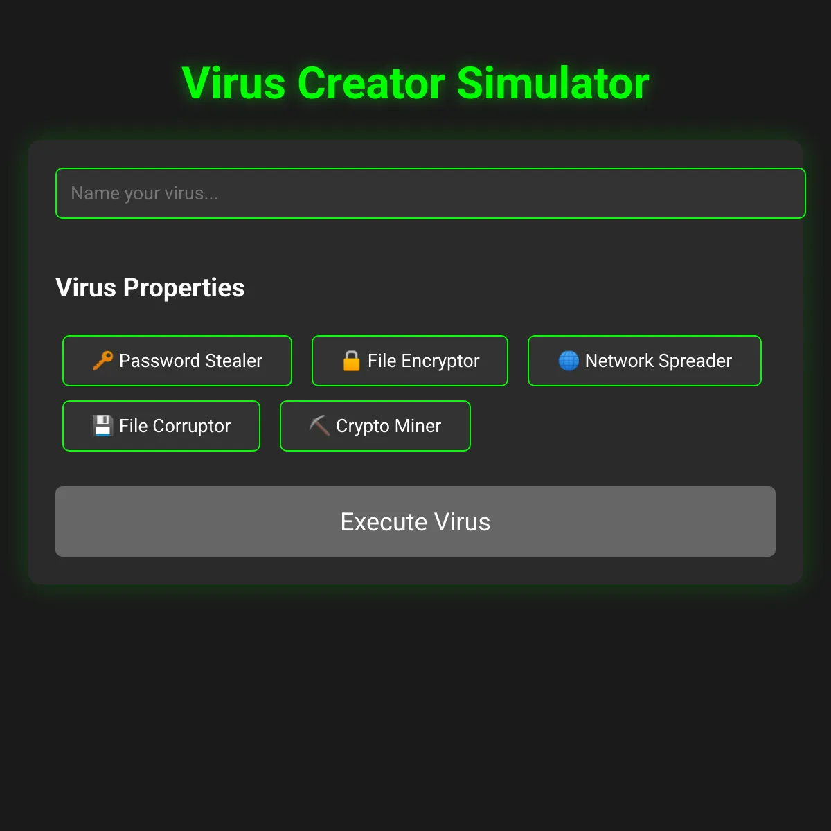 the project is loading