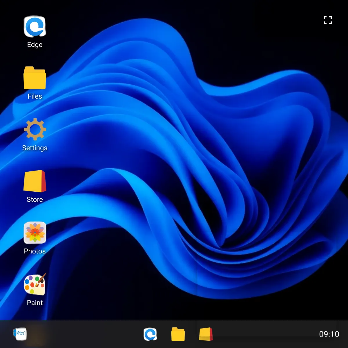 the project is loading