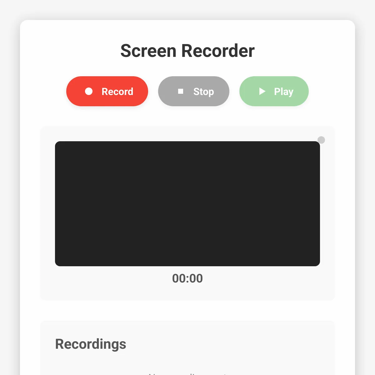 Open Recorder
